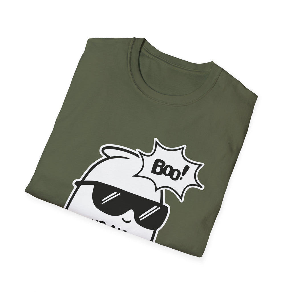 Customizable Ghost T-Shirt for Stylish Families - Personalized Halloween Tee, Cool Family Shirt, Fun Ghost Design, Unisex Halloween Costume,