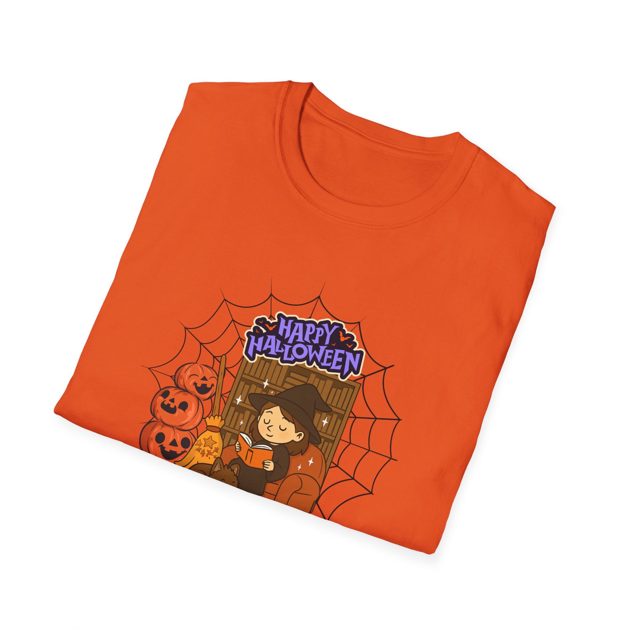 Personalized Halloween Tee  Unisex T-Shirt for Fall, Trick or Treat, Pet y Owner Names, Cozy, Cute & Fun Graphic Shirt for Autumn