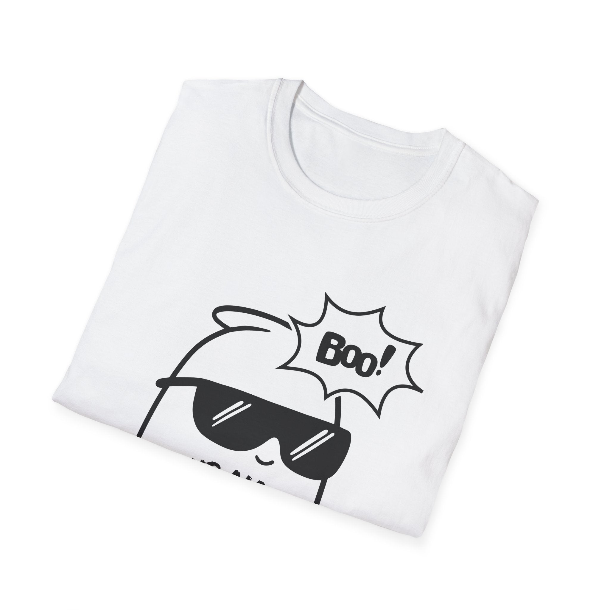 Customizable Ghost T-Shirt for Stylish Families - Personalized Halloween Tee, Cool Family Shirt, Fun Ghost Design, Unisex Halloween Costume,