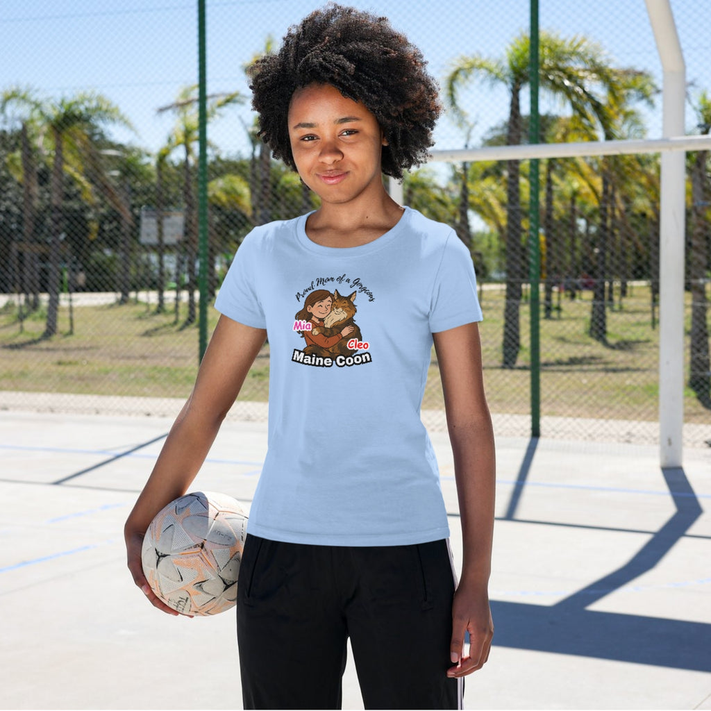 Cute Cat Lover T-Shirt: Perfect for Pet Parents, Gift for Cat Owners, Animal Lovers, Maine Coon Owners, Funny Cat Mom Shirt