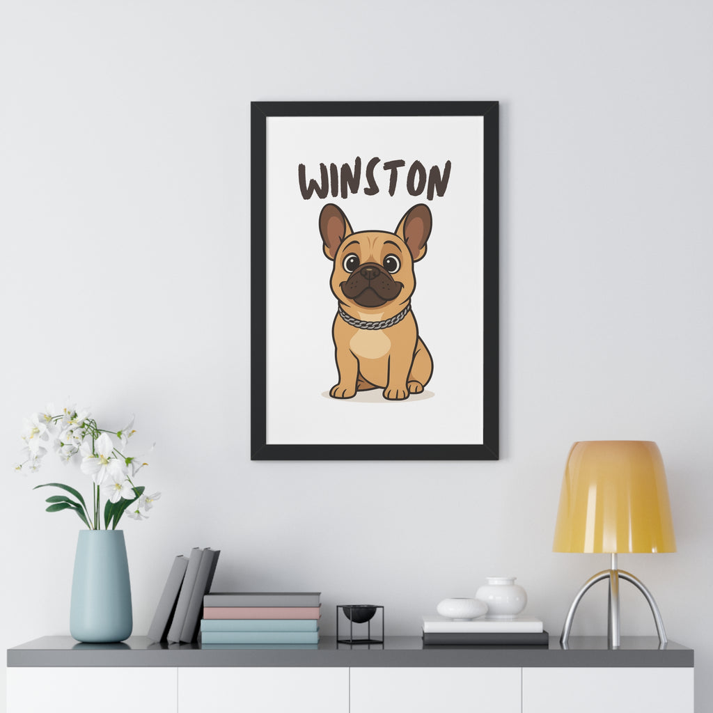 Framed Vertical Poster