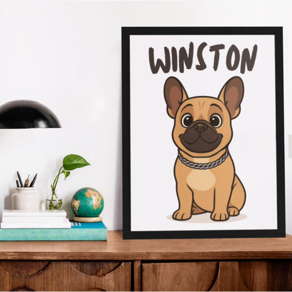 Framed Vertical Poster